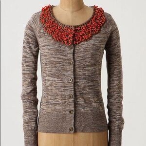 Anthropologie Moth Jewelers Choice Cardigan XS